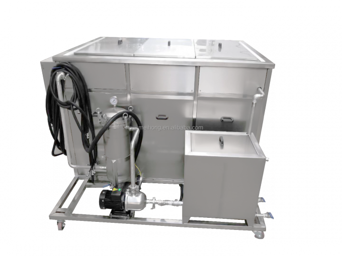 Engine Cylinder Head Ultrasonic Cleaning Machine 28khz With Oil Filter System 7